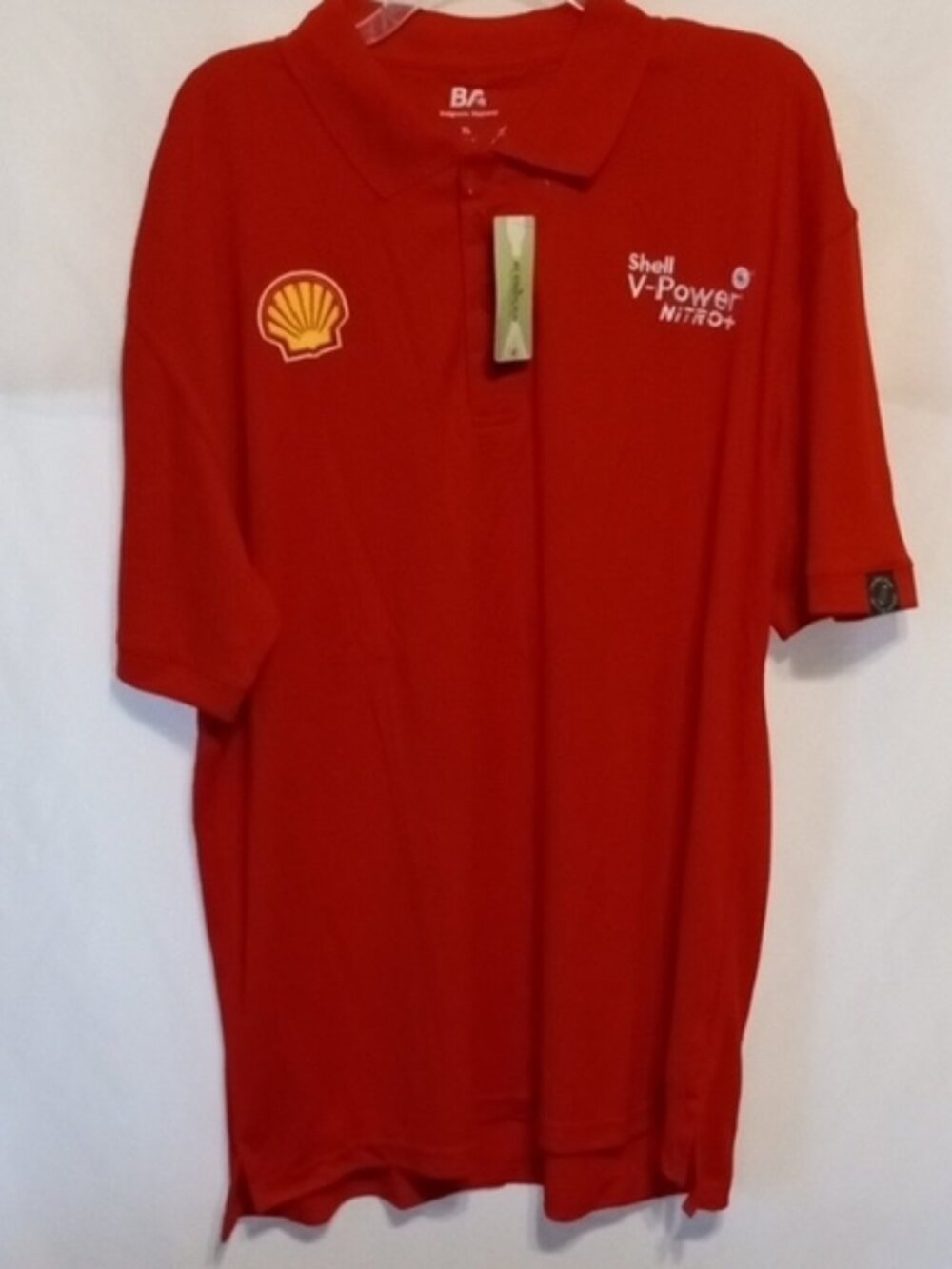 Red  Shell Nitro Polo Shirt for Men